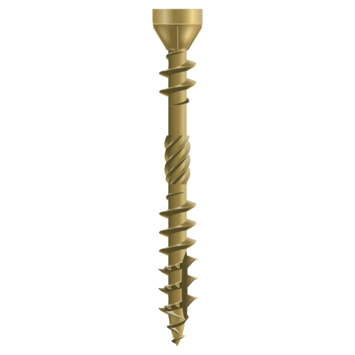 Dynaplus xtreme Vlonderschroef platkop AR-Bronze Coating TX-25 5.0x40 150 stuks