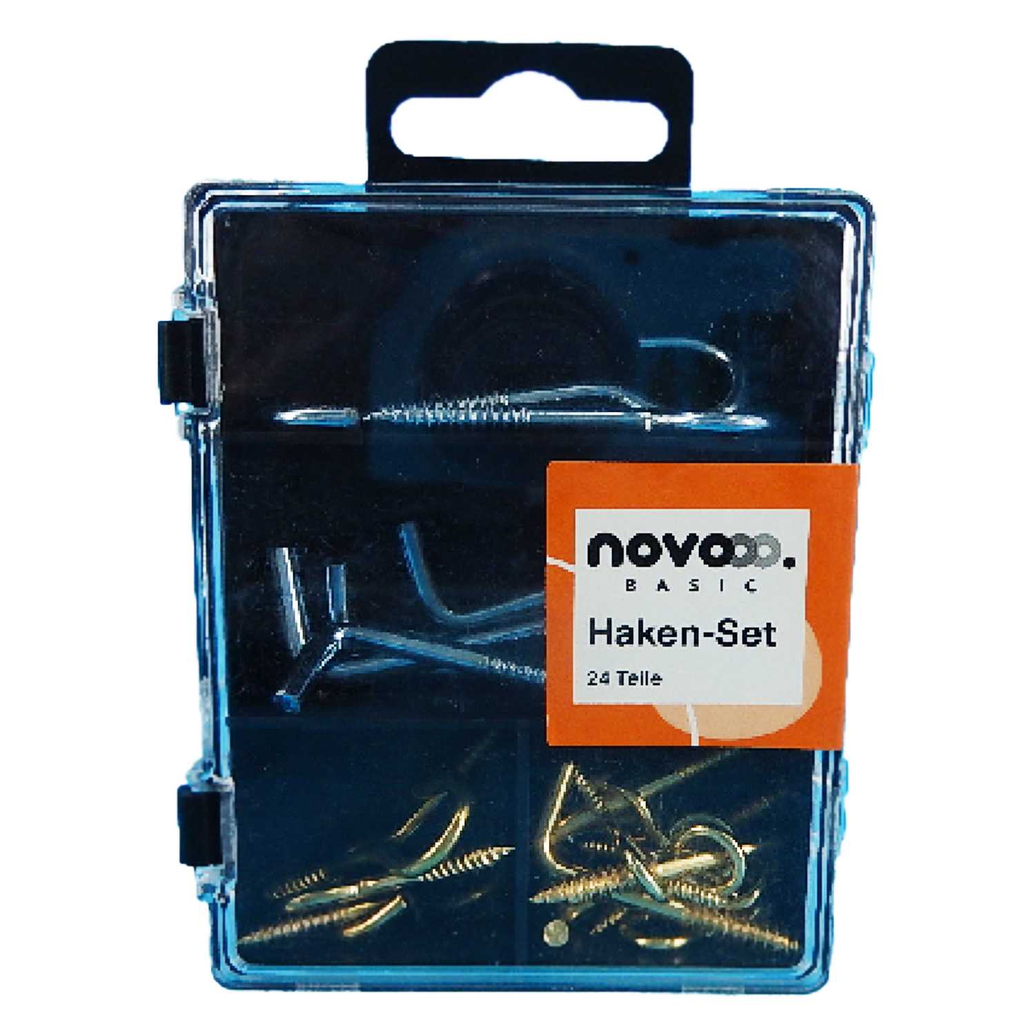 novooo Haken-Set 24tlg. 6 versch. Größen