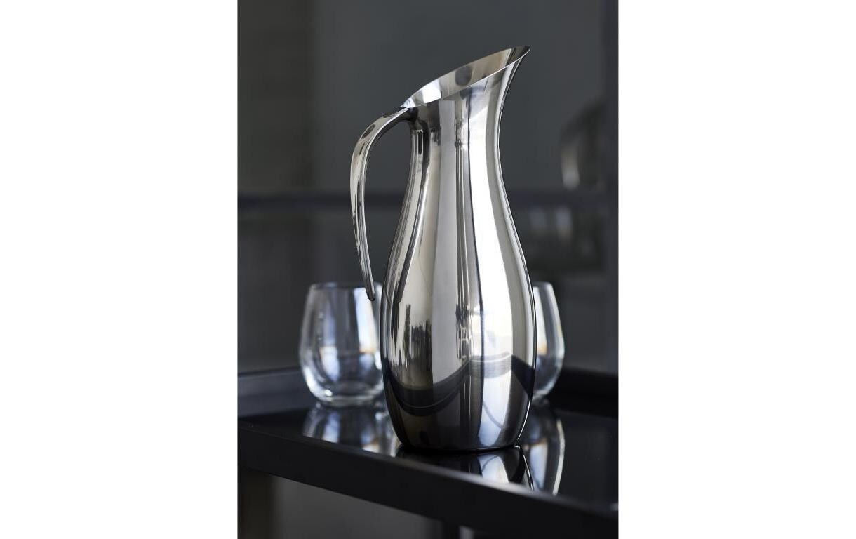 Karaffe 1.7 l, SilberWasserkaraffe aus Edelstahl