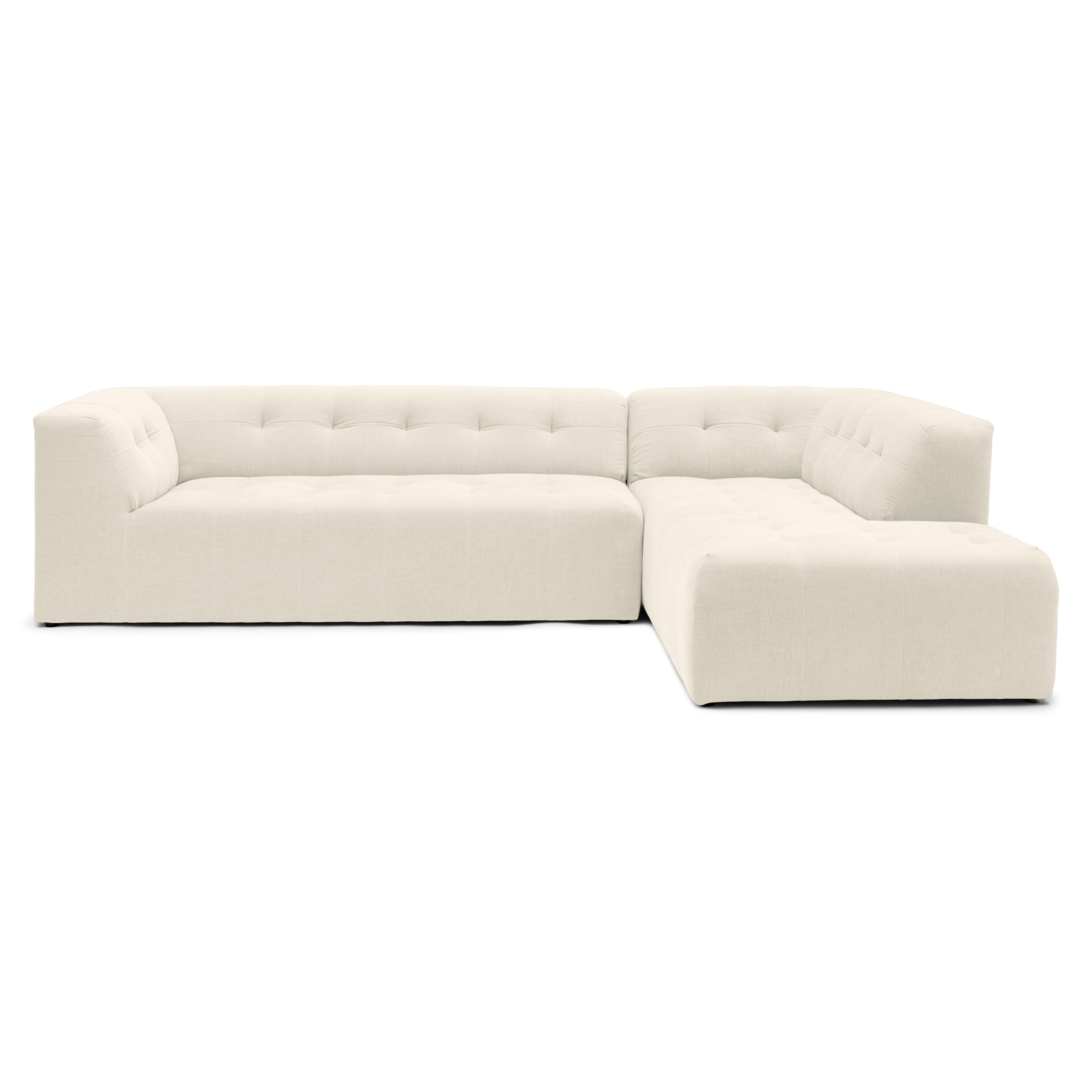 Hoekbank Dot home ivory rechts