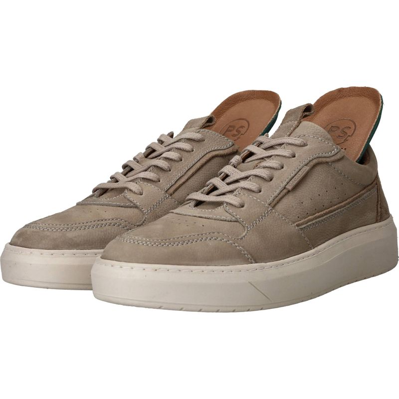 PS Poelman Sneakers Taupe Heren