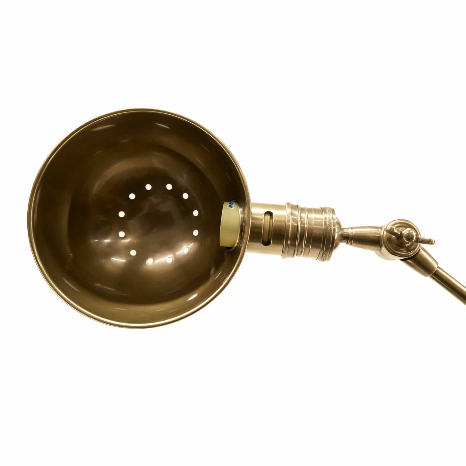 Stehlampe Tulsa messing