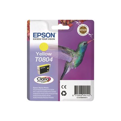 Epson T0804 Colibri - jaune - cartouche d'encre originale