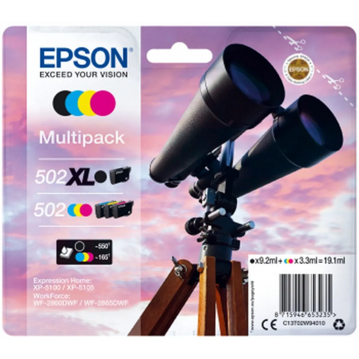 Epson 502 XL Noir