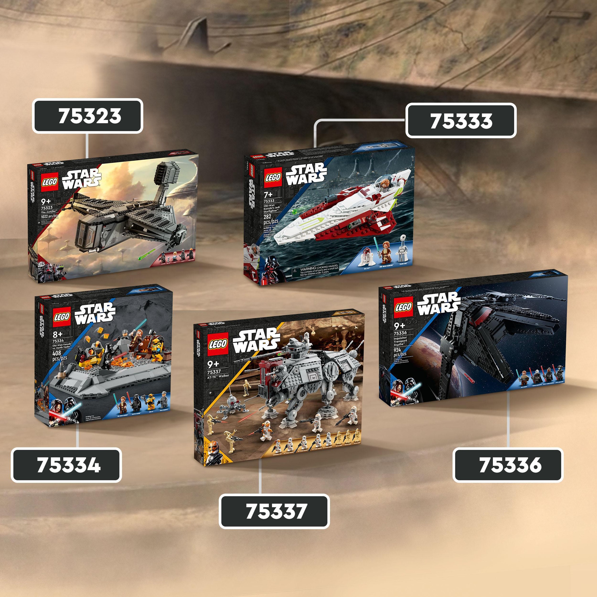 LEGO Konstruktionsspielzeug Star Wars AT-TE Walker