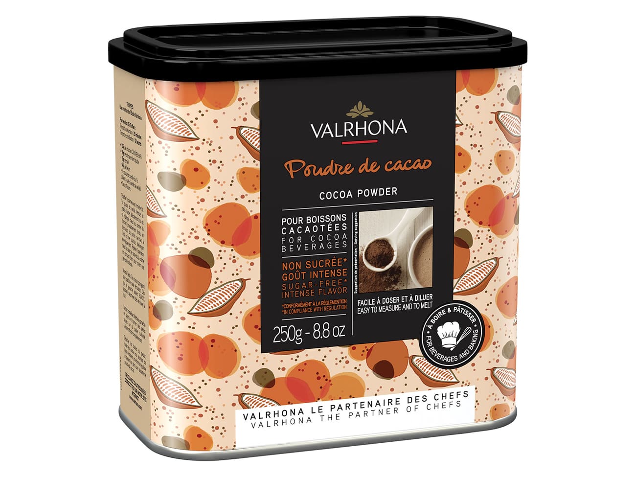 Poudre de cacao 100% - 250 g - Valrhona