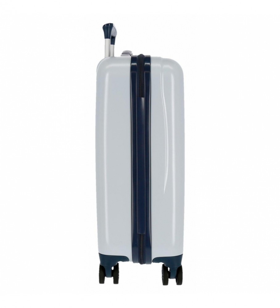 Mala de cabine rígida Joumma Bags Frozen Awesome Moves - Azul - 38x55x20cm -