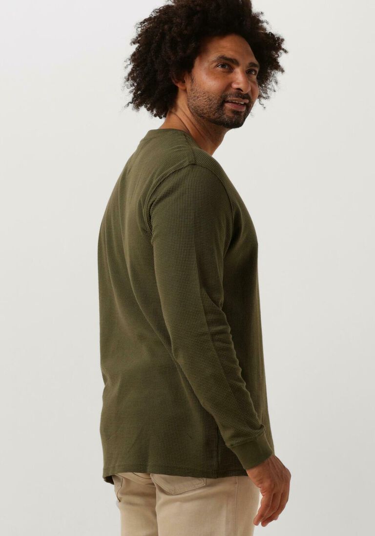 TOMMY JEANS groene tommy jeans  tjm classic waffle tee