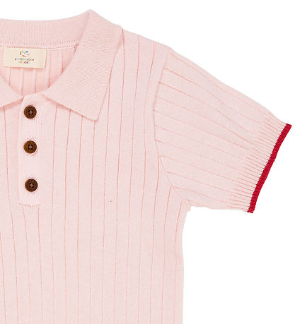 Copenhagen Colors Polo - Strick - Ballerina/Berry Kamm