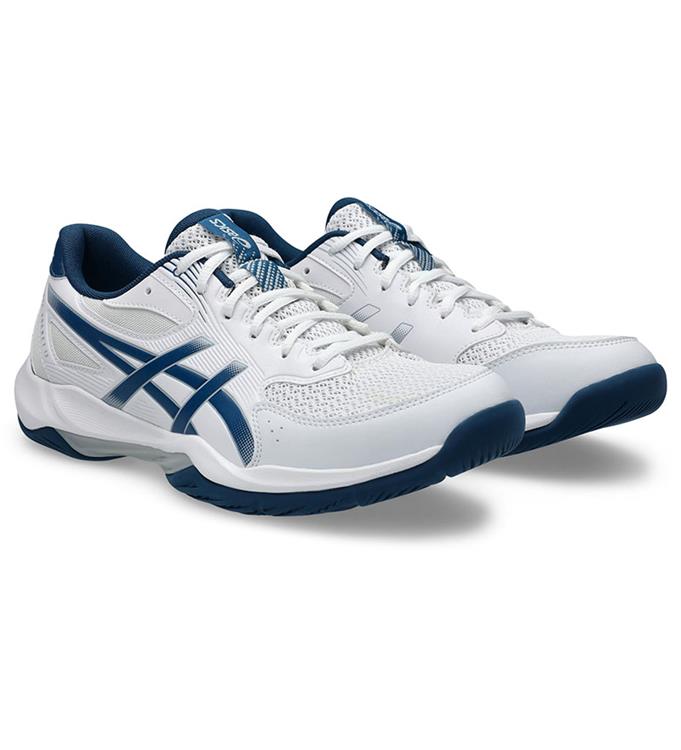 ASICS GEL-ROCKET 12 1071A116 WHITE-MAKO-BLUE