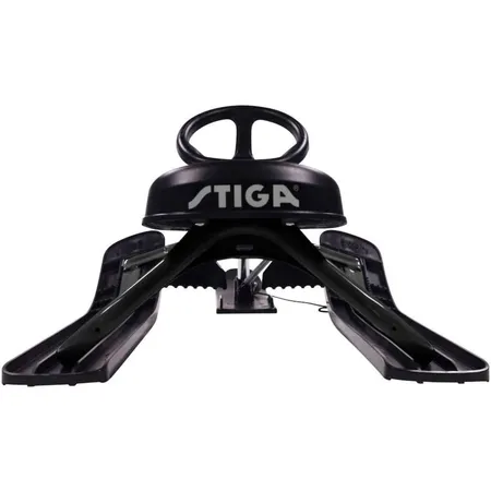 Stiga Schlitten Snowracer Rennrodel Iconic Lenkschlitten für Kinder ICONIC Graphite Grey