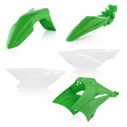 Kit plastiques Acerbis Couleur - Vert / Blanc