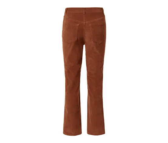 Ausgestellte Cordhose