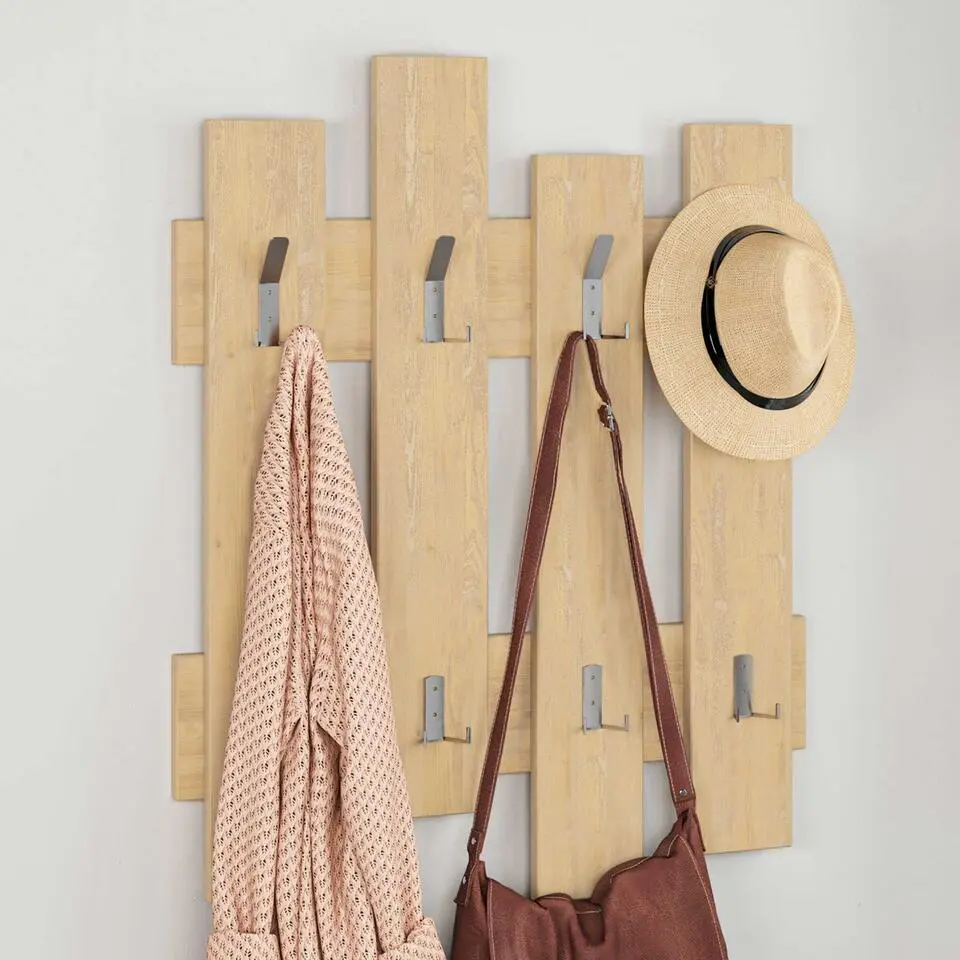 Woody Fashion Eiken wandhaak kapstok