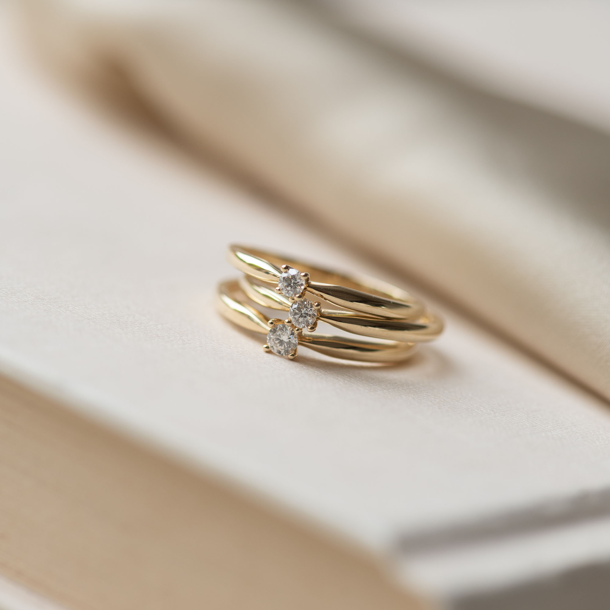 ring, verlovingsring Isabel Bernard Isabel Bernard Goud