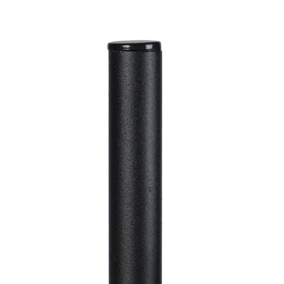 Qazqa vloerlampen tommy zwart e14