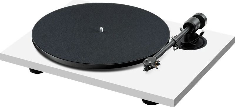 Pro-Ject E1.2 Pick it MM E - Platenspeler - Wit - Aluminium Plateau