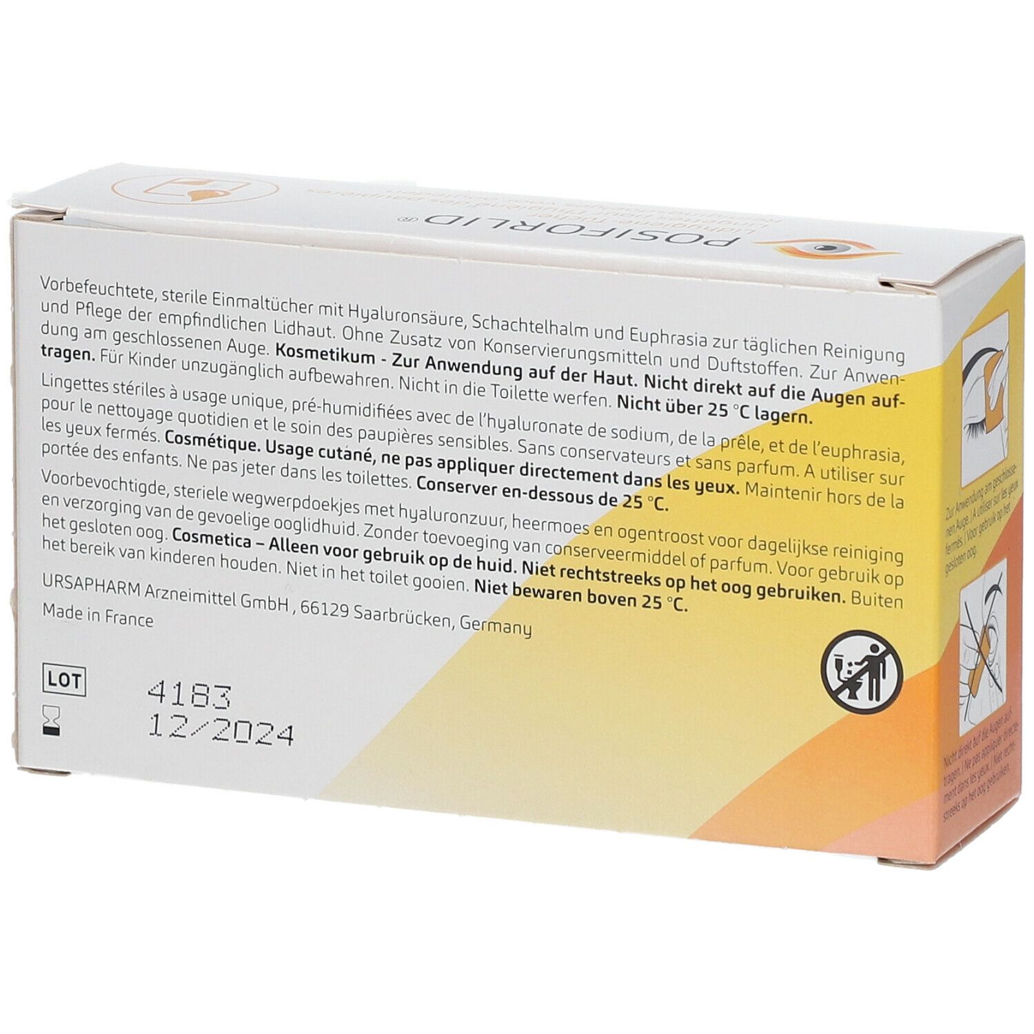 POSIFORLID® Lidhygiene-Tücher