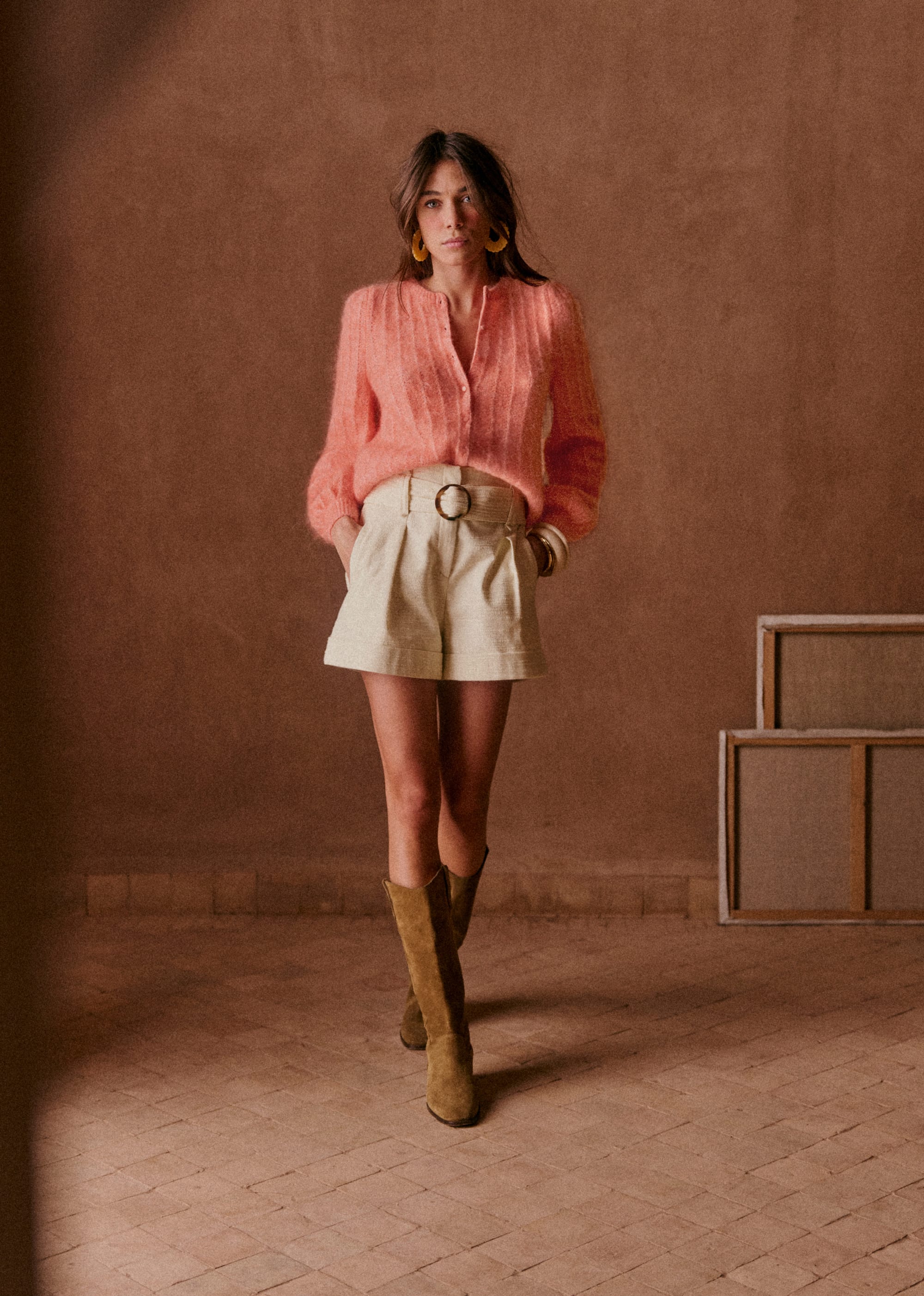 Short Rome - Ecru - E-SHOP/JUPES & SHORTS 5905633