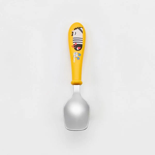 Coffret couverts pour enfants en inox jaune Cuitisan