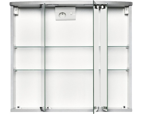 Jokey Doro LED spiegelkast, aluminiumkleurig, 68x60 cm, IP20