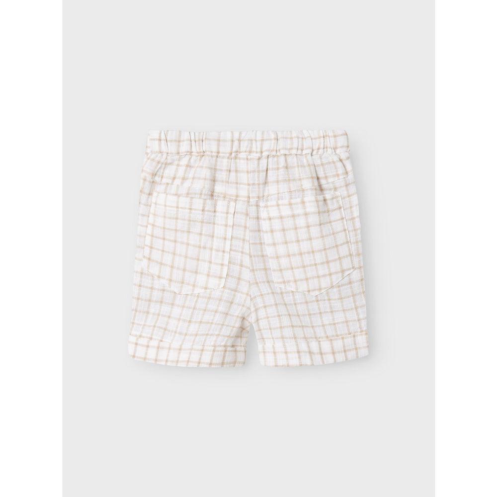Køb Name It Bright White Halom Regular Shorts