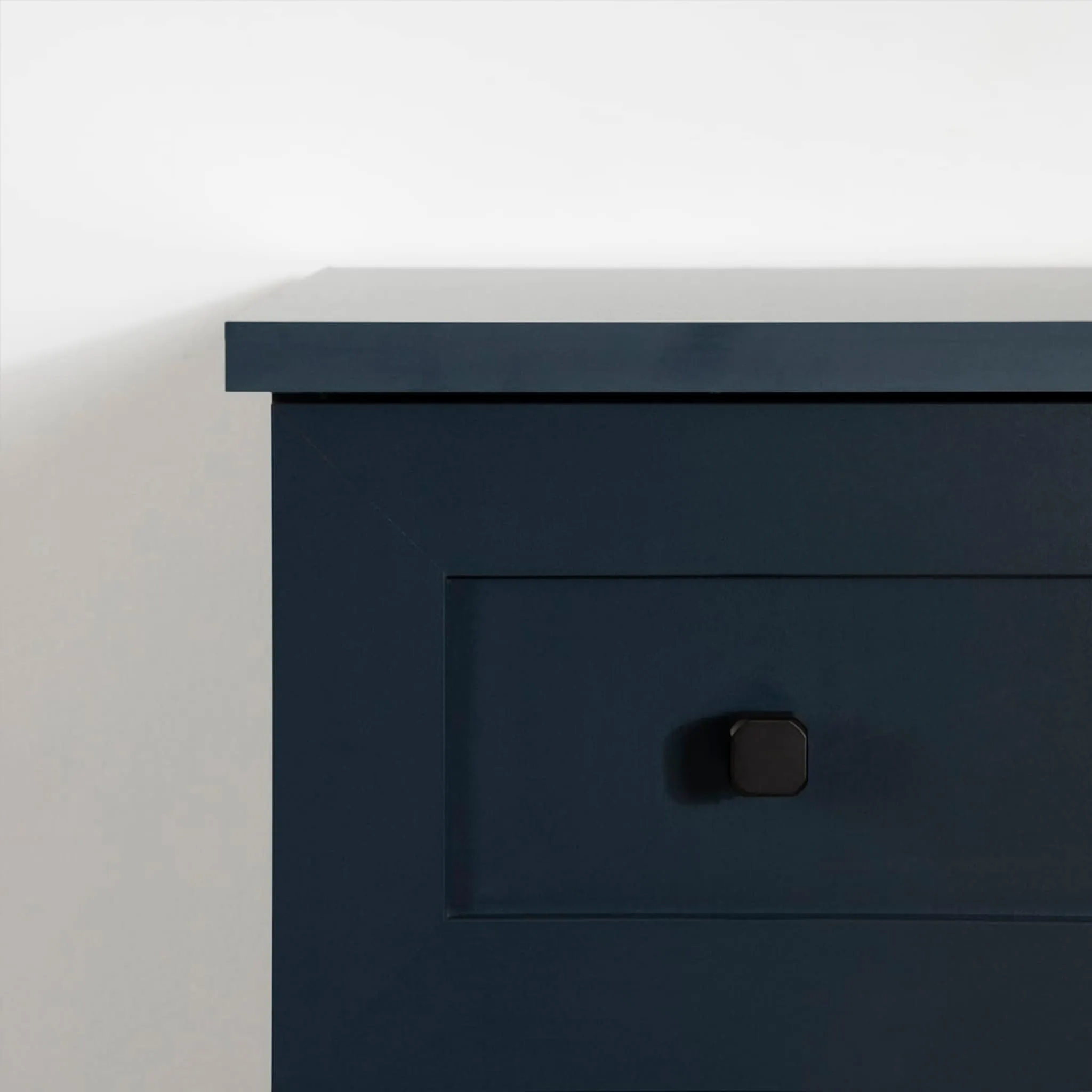 South Shore Commode double 6 Tiroirs - Hazen Bleu Marine