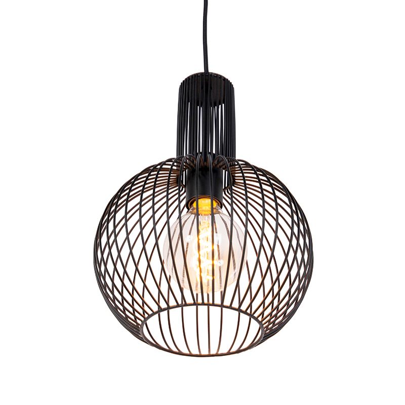 Design hanglamp zwart - Wire Whisk