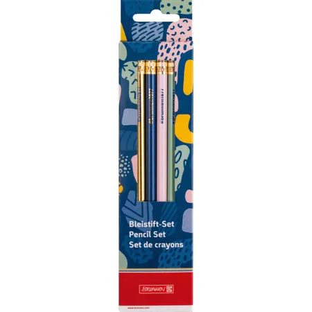 BRUNNEN Bleistift-Set #Harmony Länge: 19 cm, 4-teilig