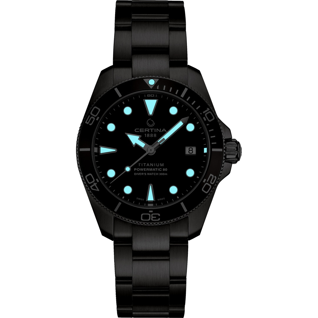 Certina DS Action Diver 38mm Powermatic 80 Titanium