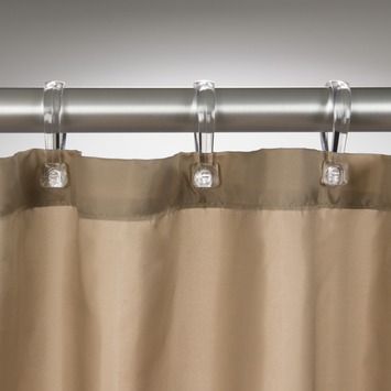 Sealskin Douchegordijn Savon de Provence Bruin Textiel 180x200 cm