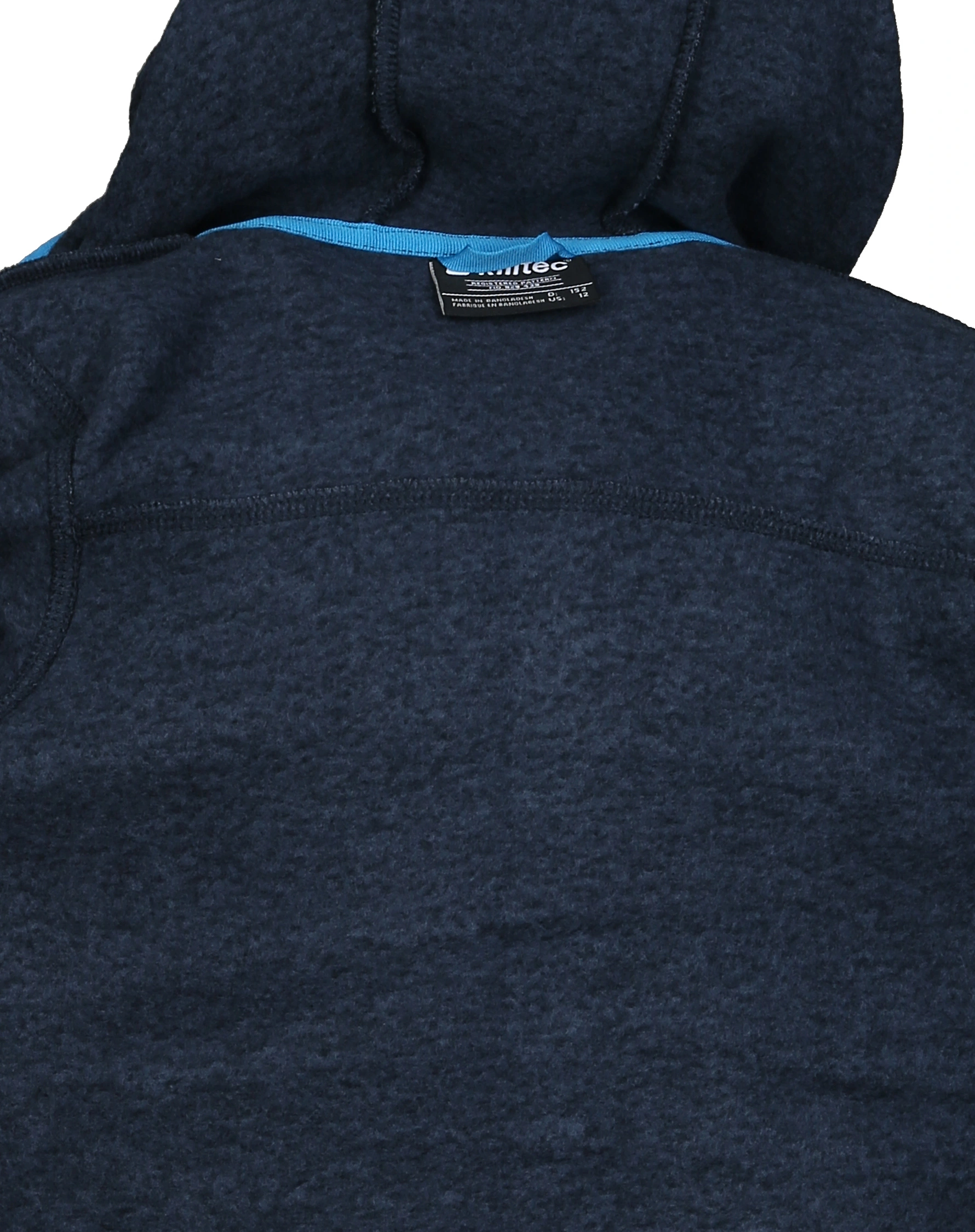 Strickfleece-Jacke KOS 354 BYS in dunkel navy