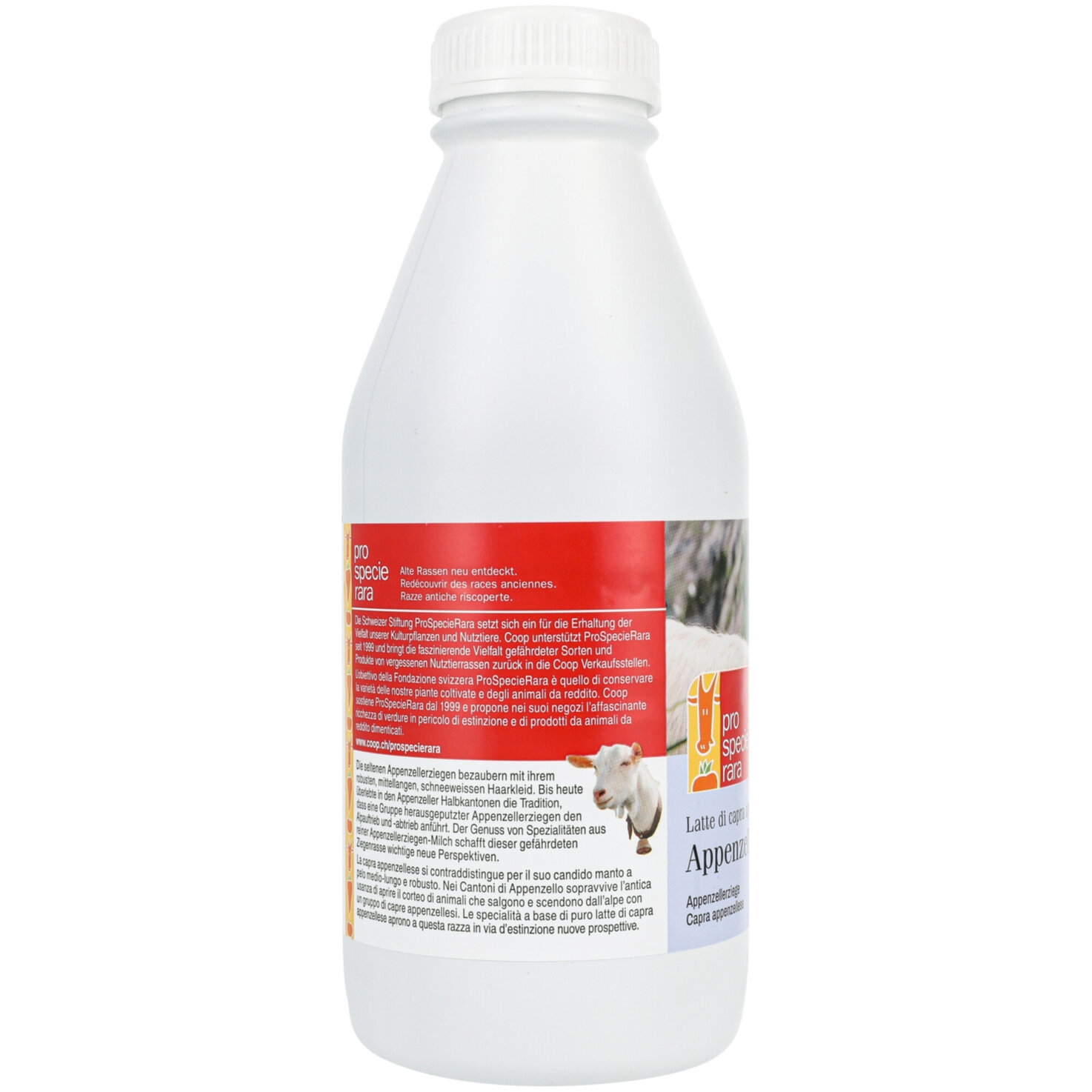 ProSpecieRara Ziegenmilch hochpasteurisiert