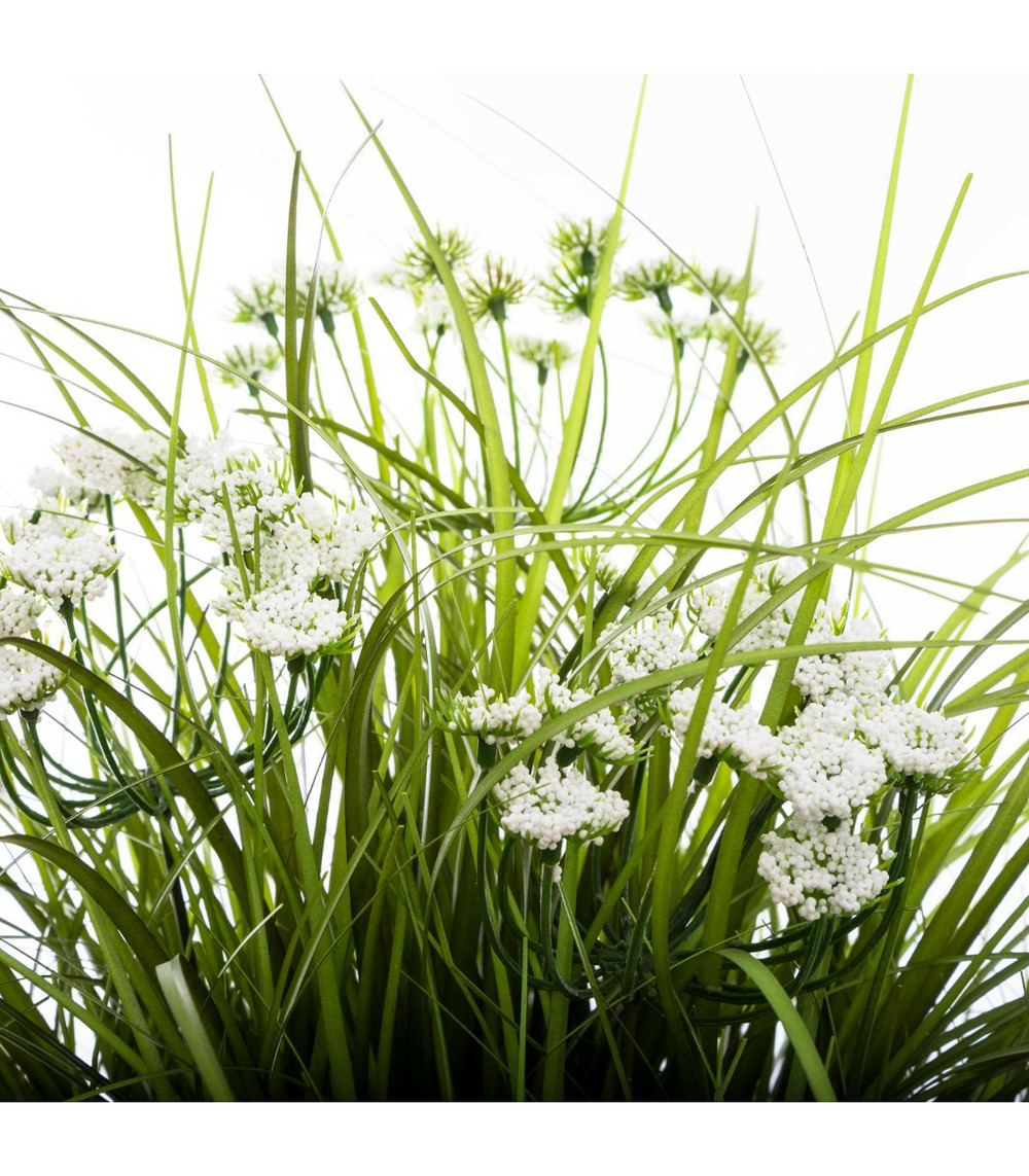 Plante artificielle herbes folles dans un pot h 50 cm