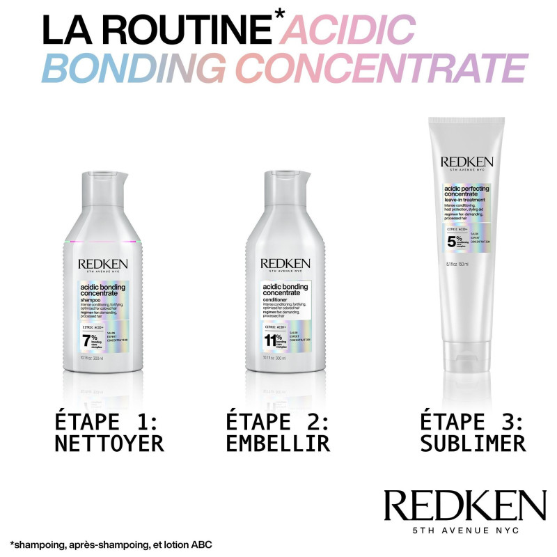 Shampooing concentré Acidic Bonding Concentrate Redken 500ml