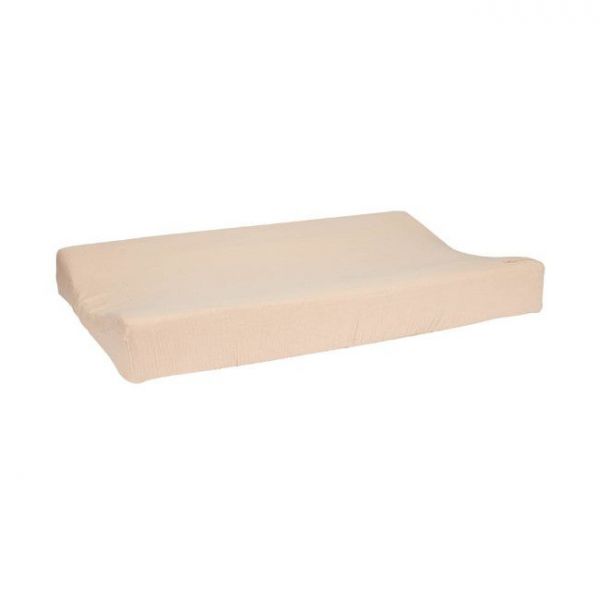 Little Dutch Capa para Muda-Fraldas Musselina Pure Beige