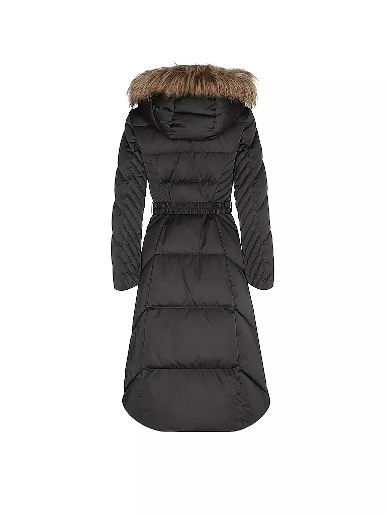 GUESS Daunensteppmantel  schwarz