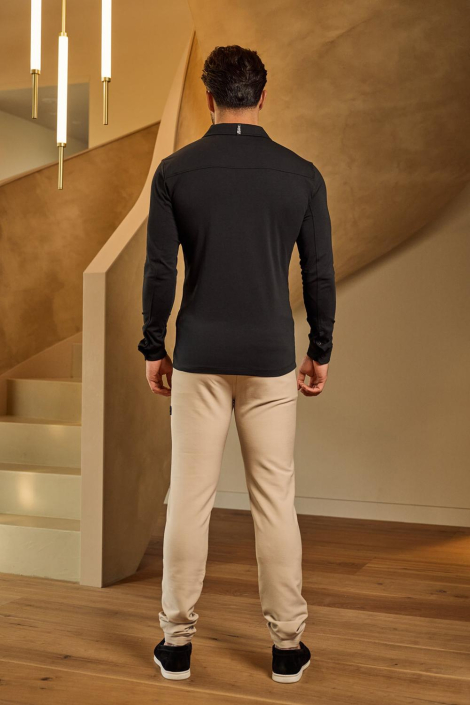 Malelions taupe heren broek