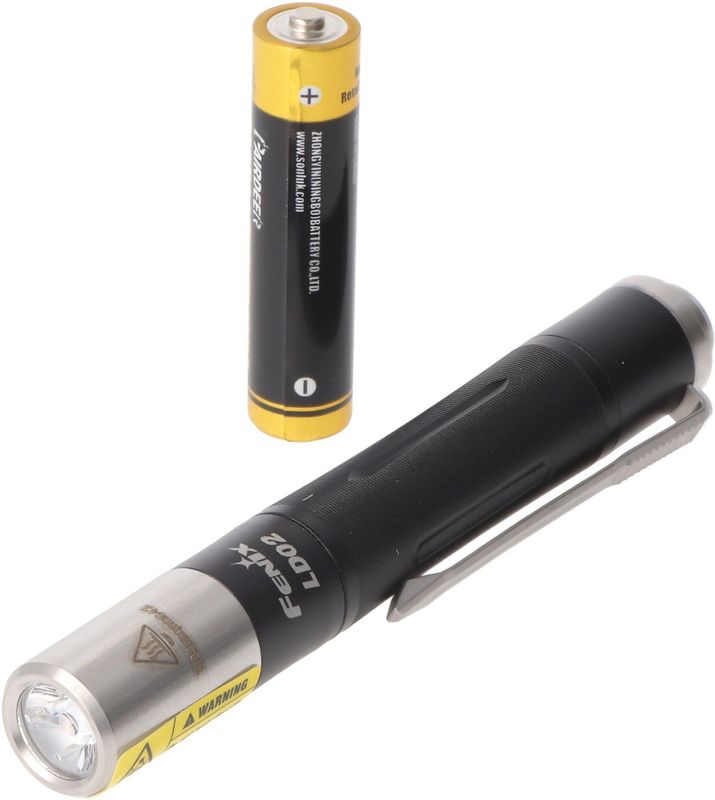 Fenix LD02 V2.0 zaklantaarn Zwart Pen zaklamp LED