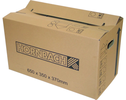 Cargo Point verhuisdoos HORNBACH 650 x 370 x 350 mm karton 84 l tot 30 kg