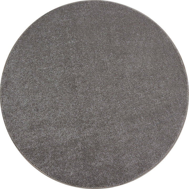 Rond laagpolig vloerkleed - Asa Beige | Tijdloos design