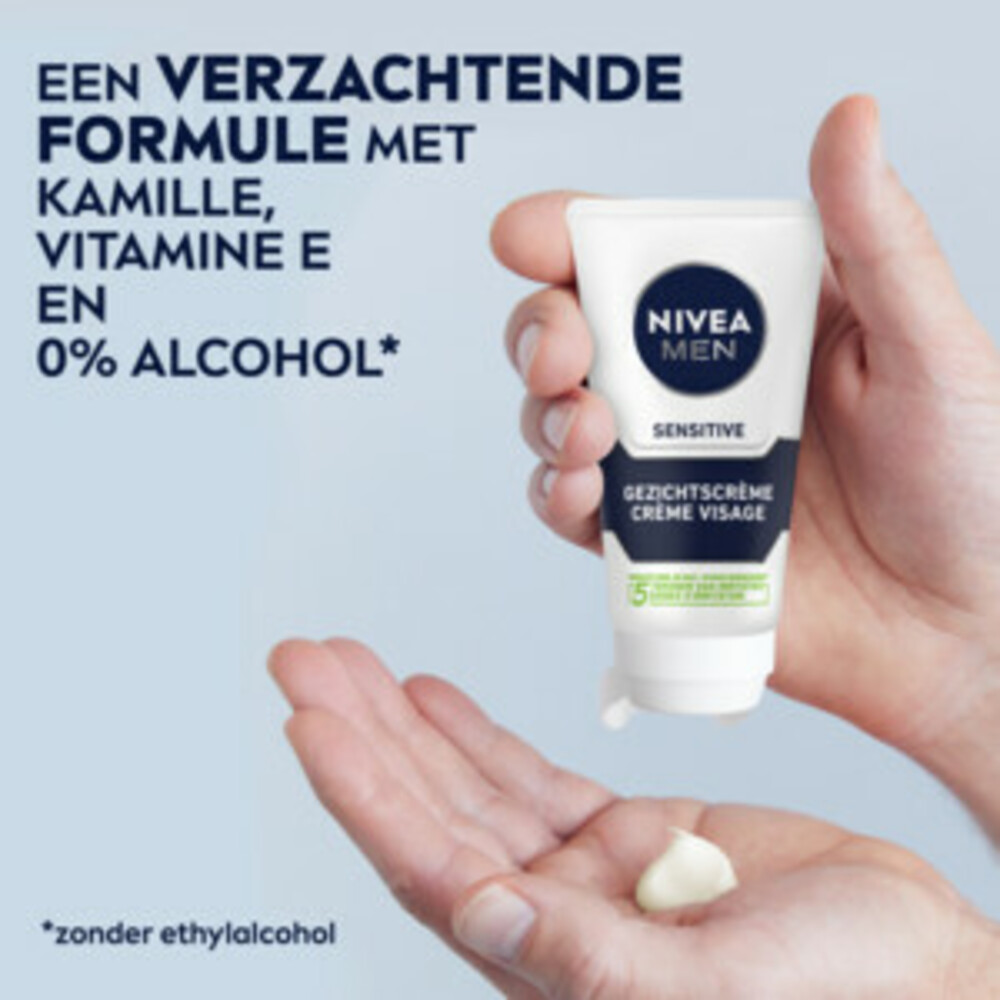 Nivea Men Gezichtscrème Sensitive75 ml