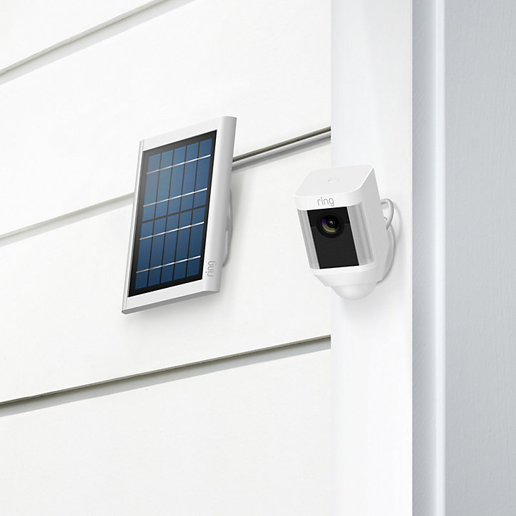 Panneau solaire filaire pour caméras Ring