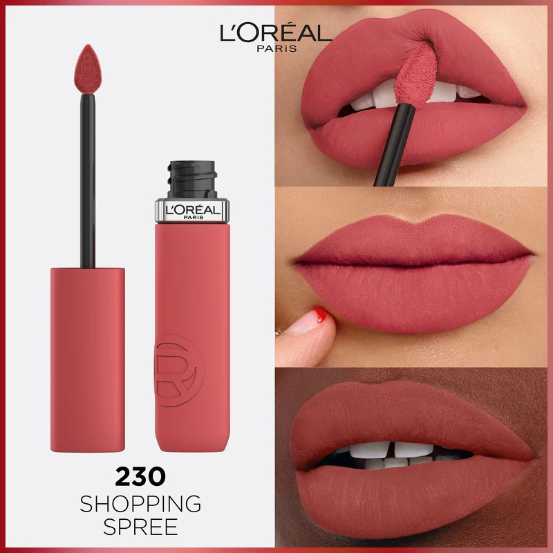 L'Oréal Paris Cosmetics Infaillible Matte Resistance Lipstick 5 ml - 230 Shopping Spree