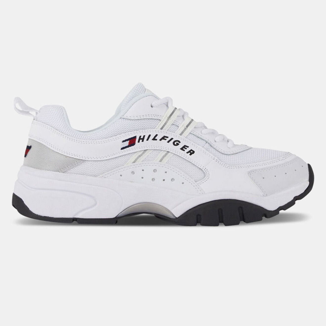Tommy Hilfiger Baskets en Cuir Runner blanches