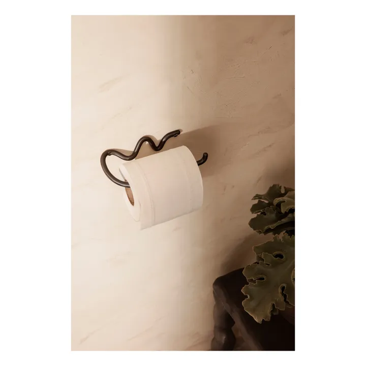 Ferm Living Porte-rouleau Curvature | Noir