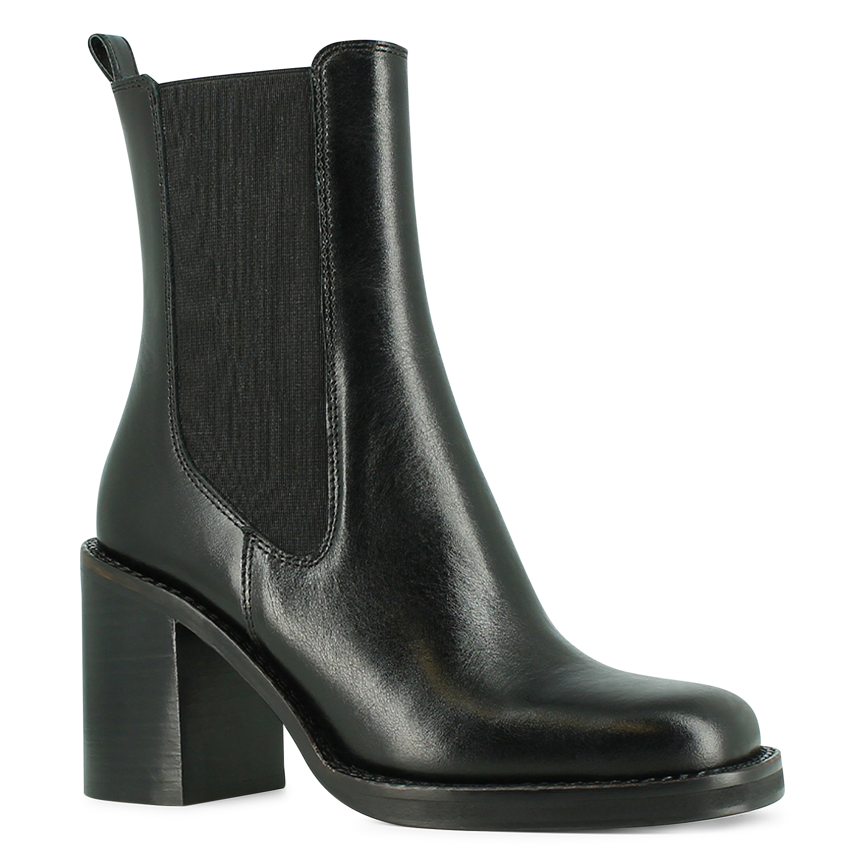 BRETZ - Bottines en cuir | Noir
