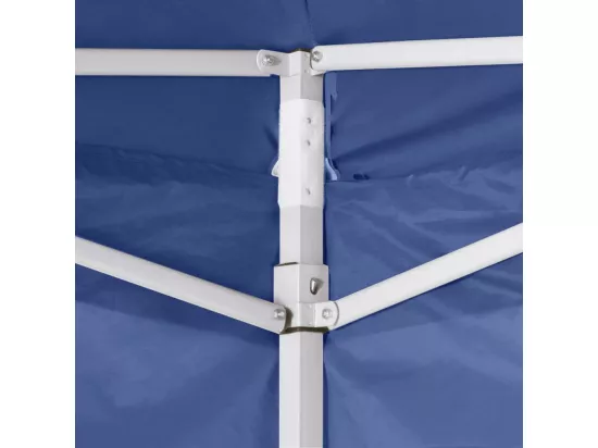 Tente pliable avec 4 parois Bleu 3 x 3 m