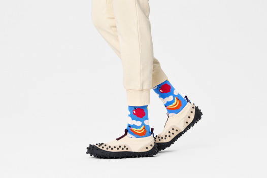 Happy Socks Cloudy Fruit Sock Socken in Mehrfarbig