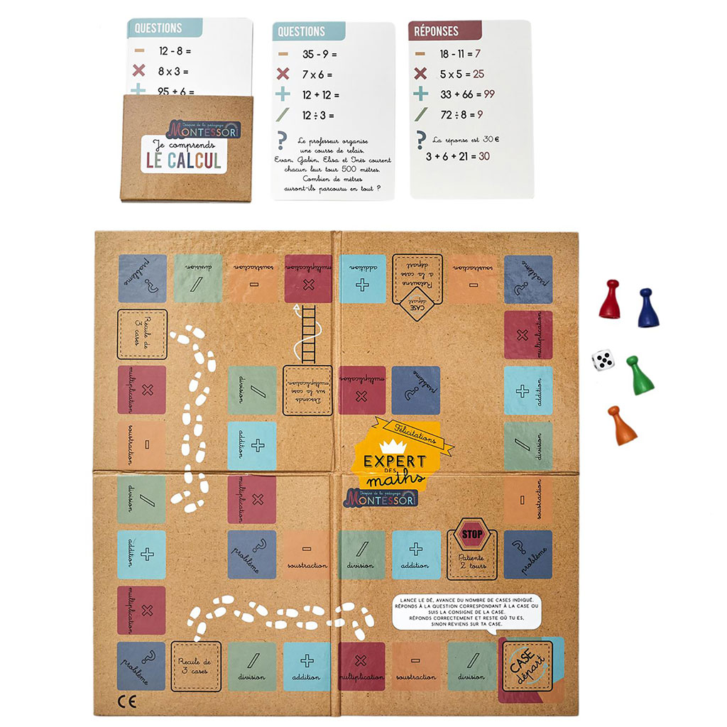 Jeu de l'oie comprendre les mathématiques
